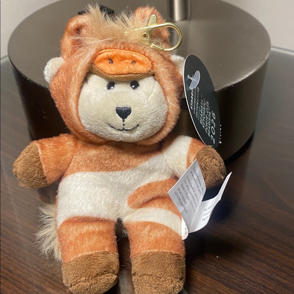 Starbucks 2026 Bearista Keychain Clip limited edition year of the horse. NWT